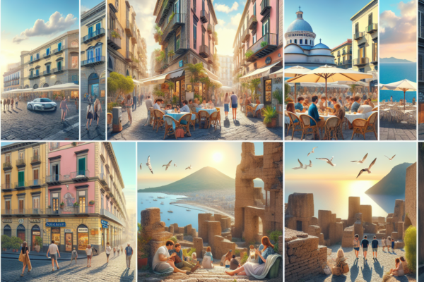 Scenes di vita cittadina e storica italiana.