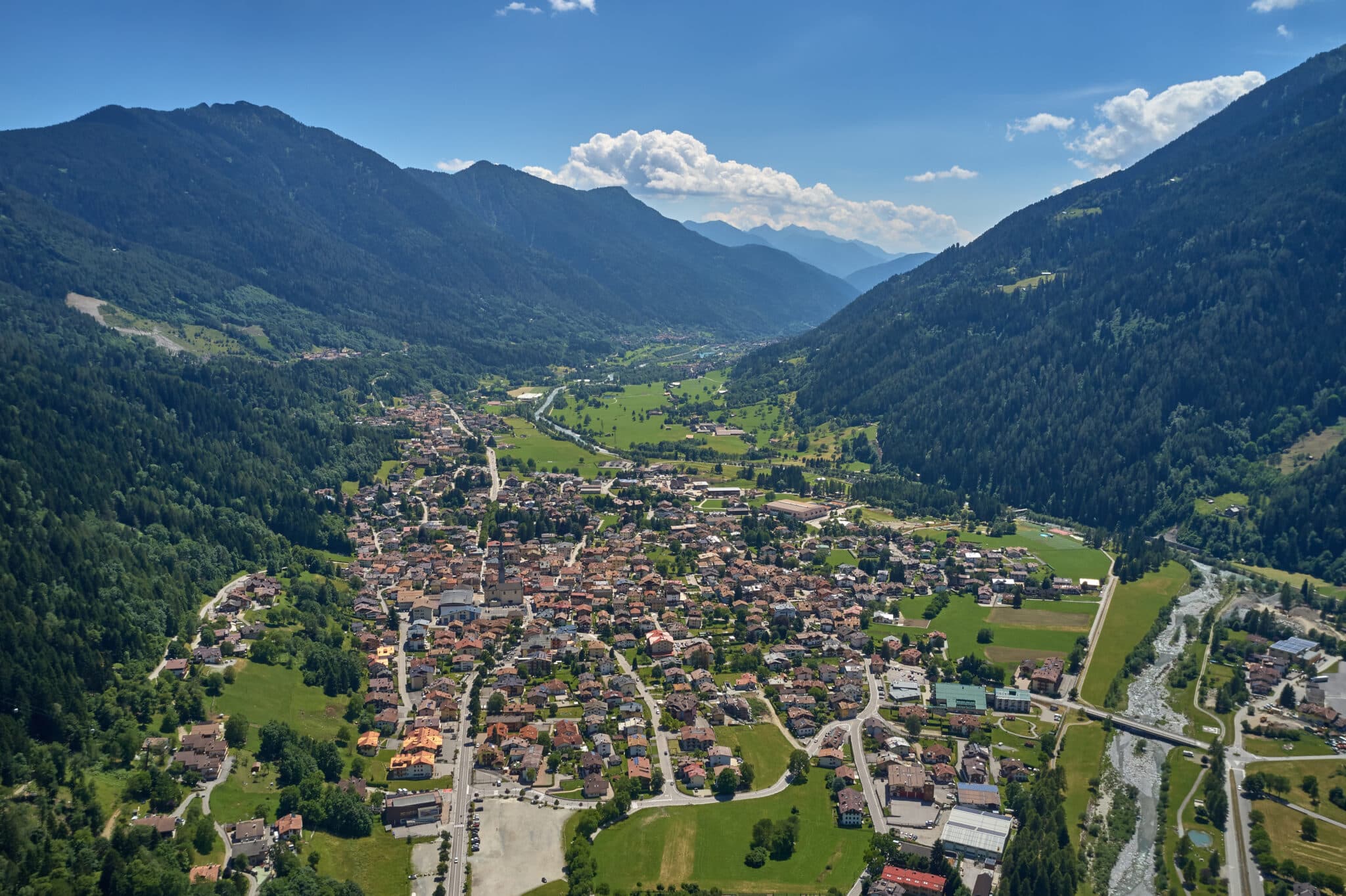 View of Pinzolo area