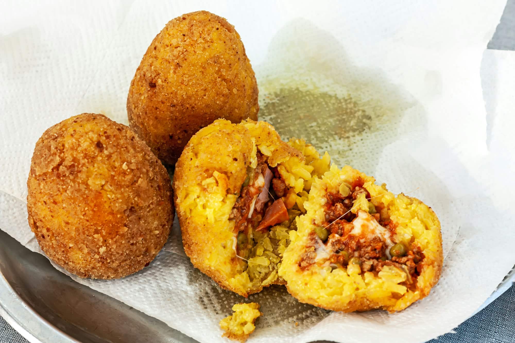 Sicilian arancini