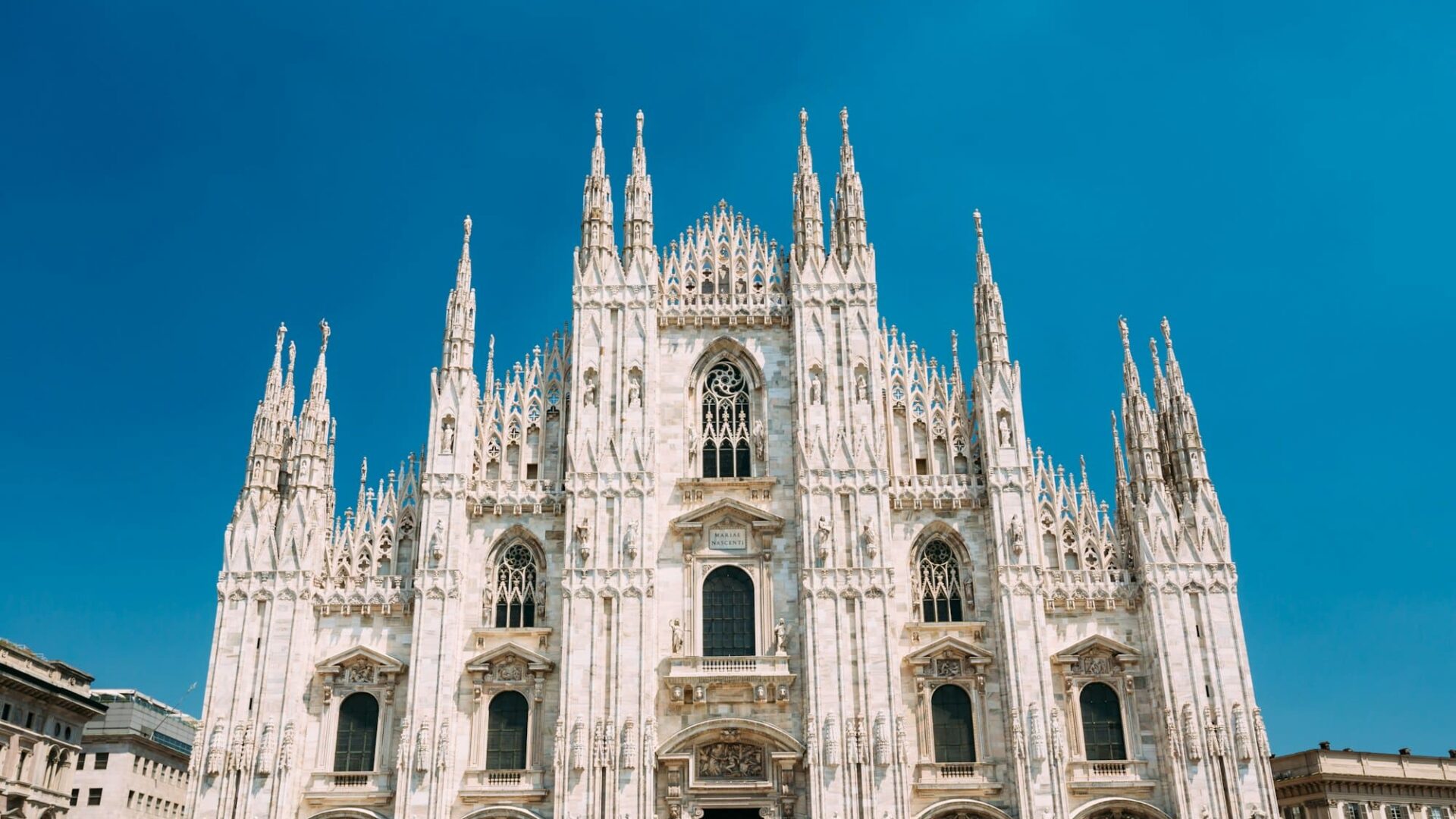 Milan Cathedral or Duomo di Milano is the cathedral church of Mi
