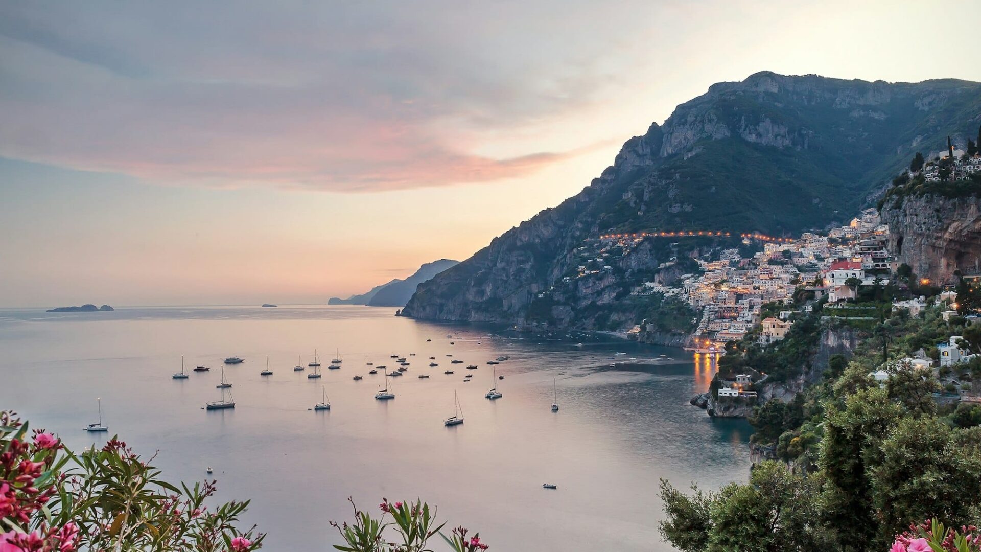 Positano sunset