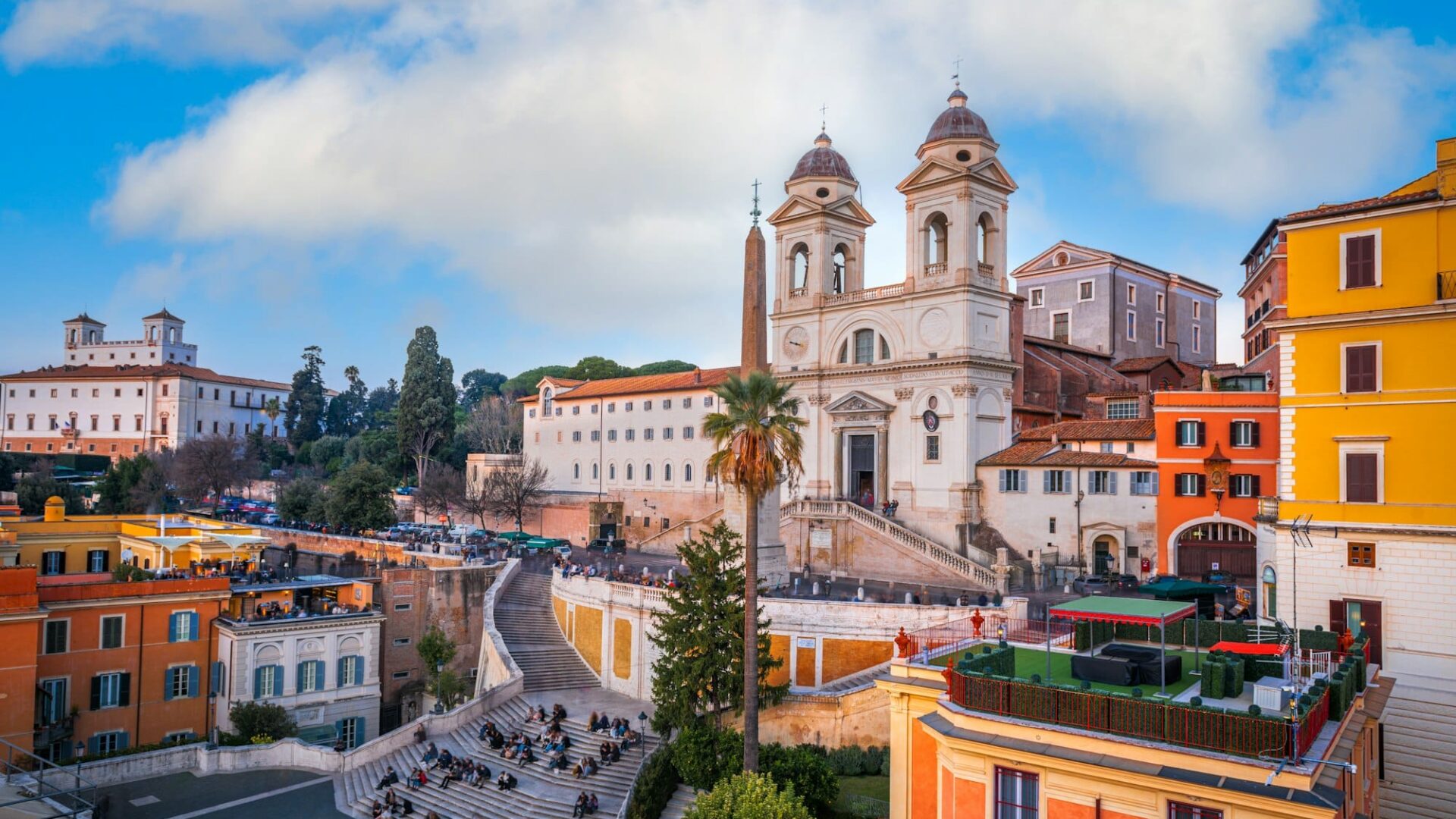 Rome, Italy at the Spanish Steps