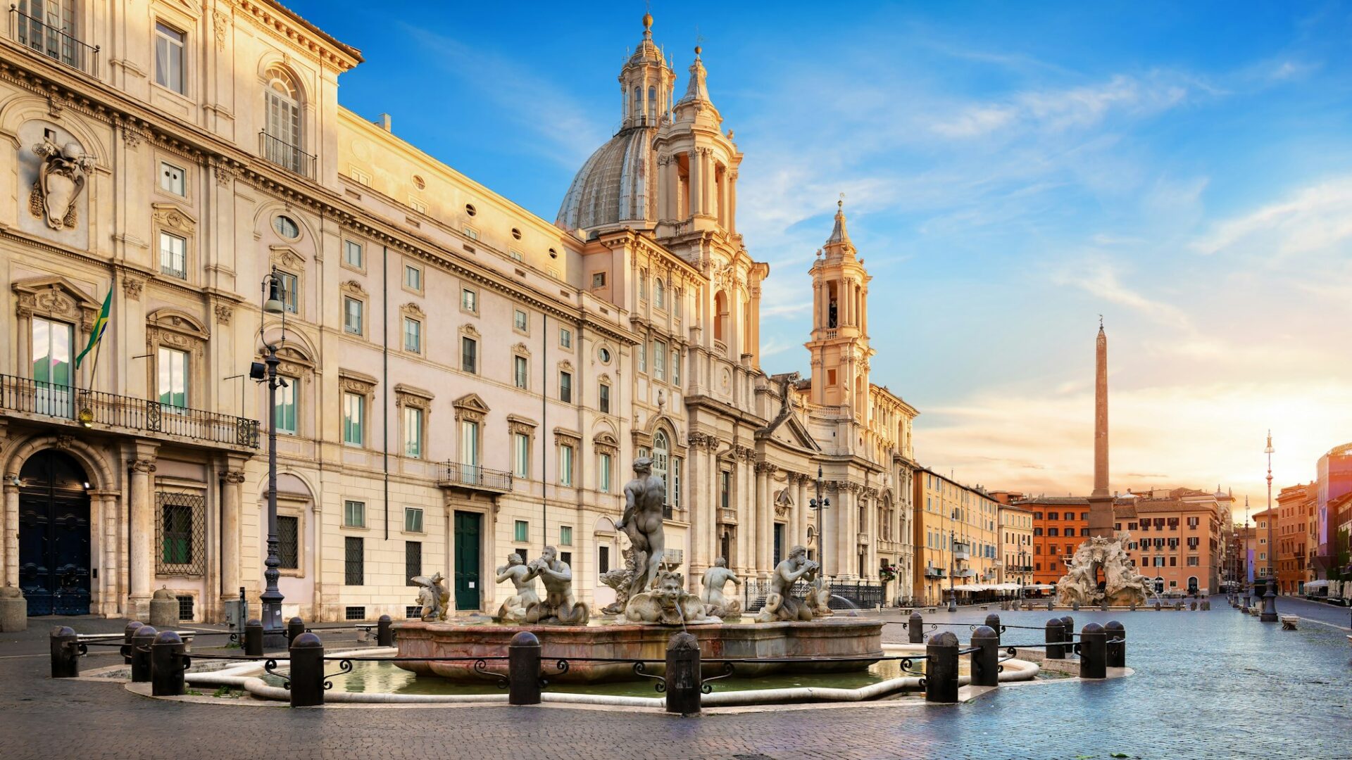 Piazza Navona and Fountain