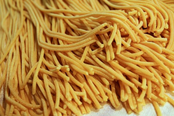 Bigoli pasta típica del Véneto