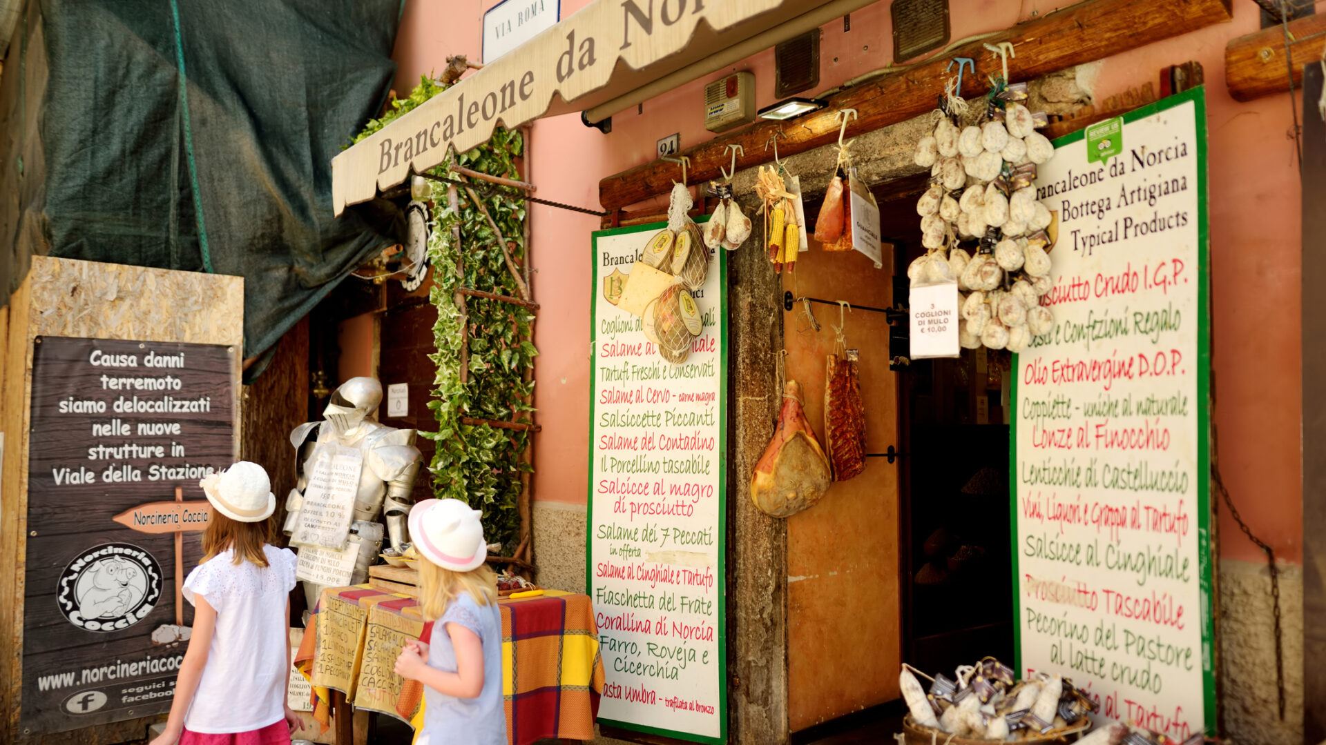 Norcineria a Norcia