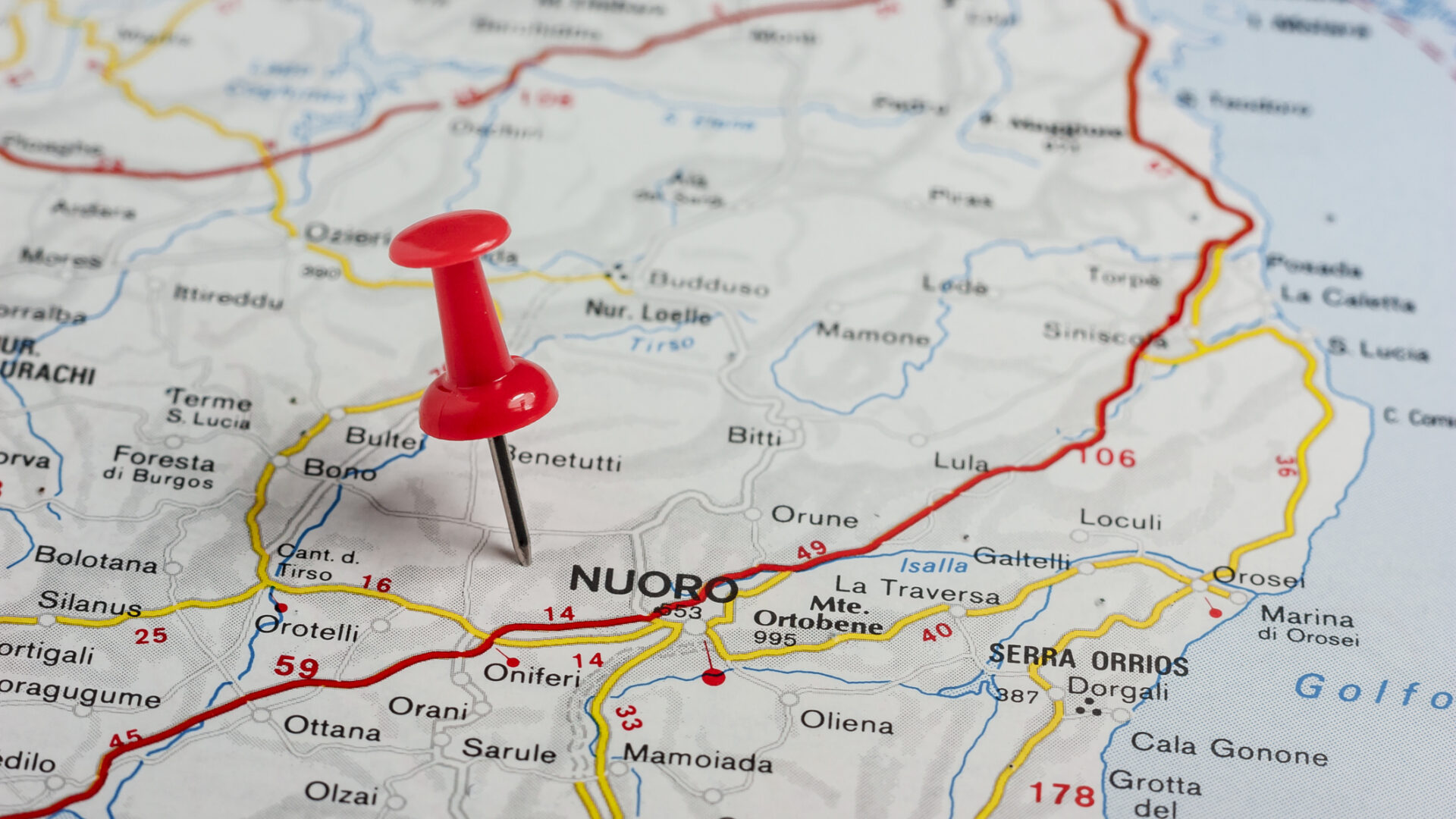 Nuoro en Sardaigne