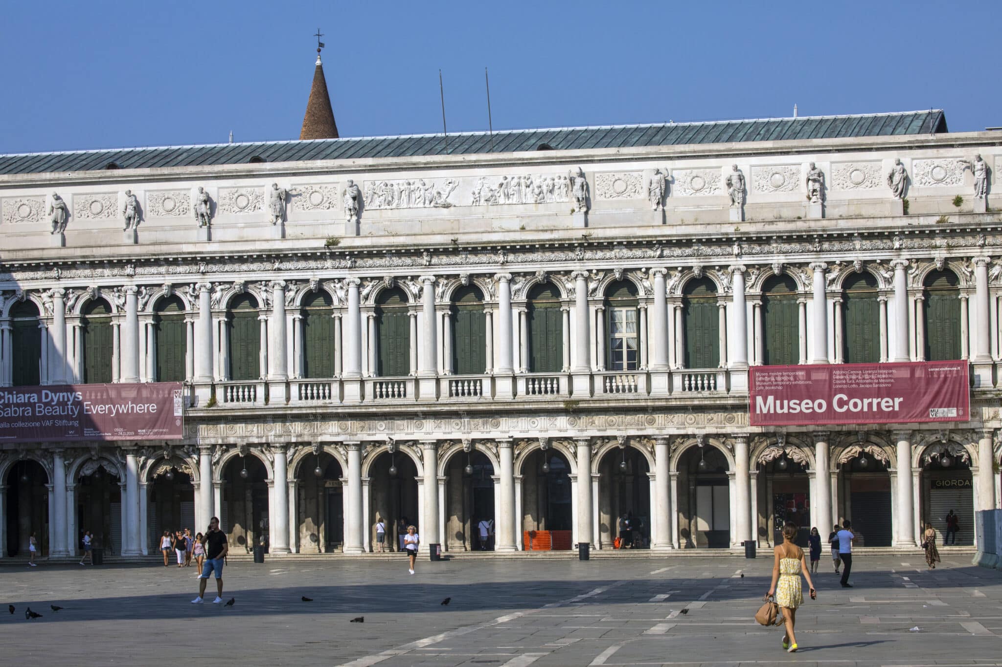 Facciata del Museo Correr a Venezia.