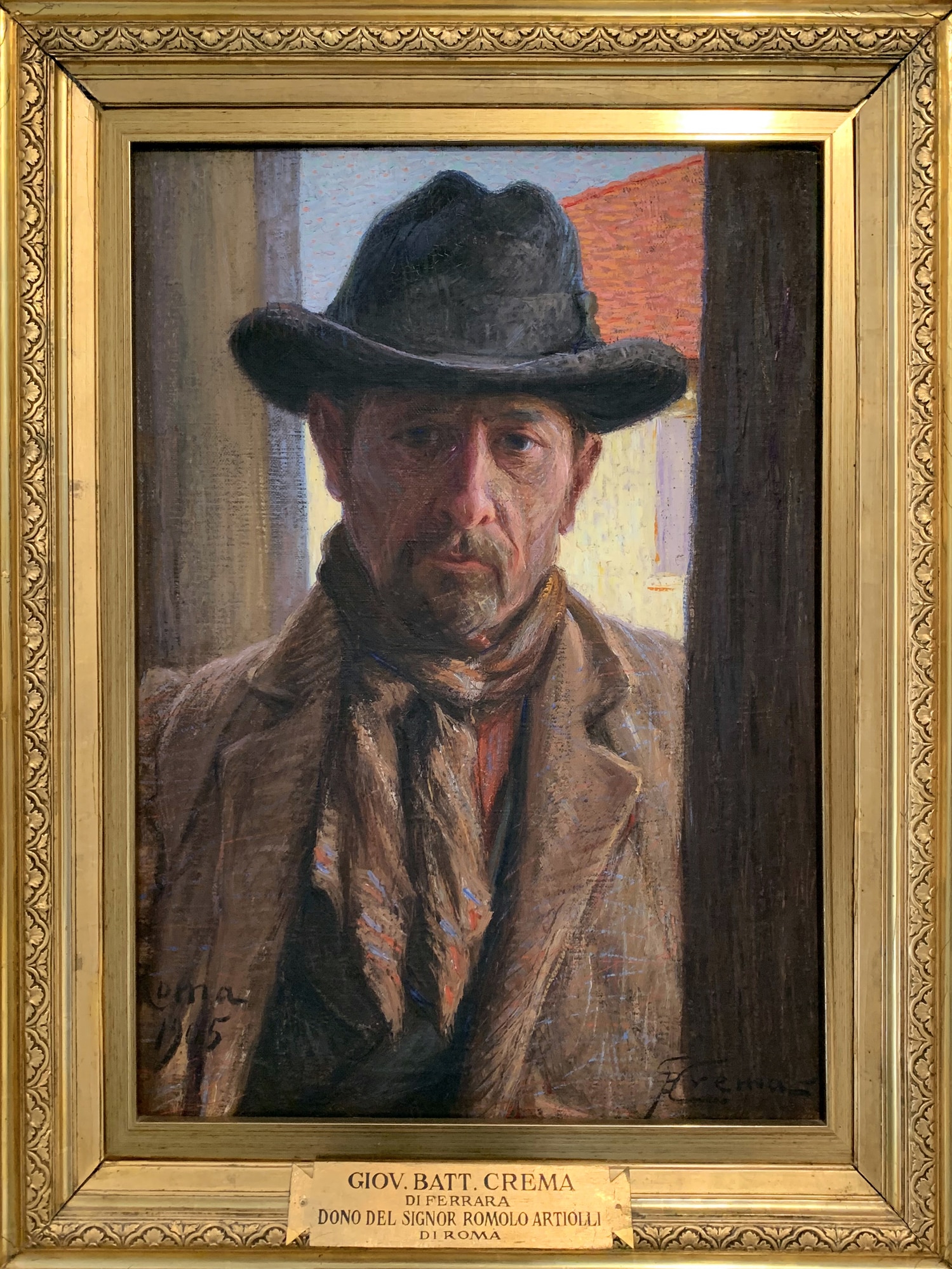 Museo Revoltella, dipinto di Giovanni Battista Crema Ferrara, 1905.