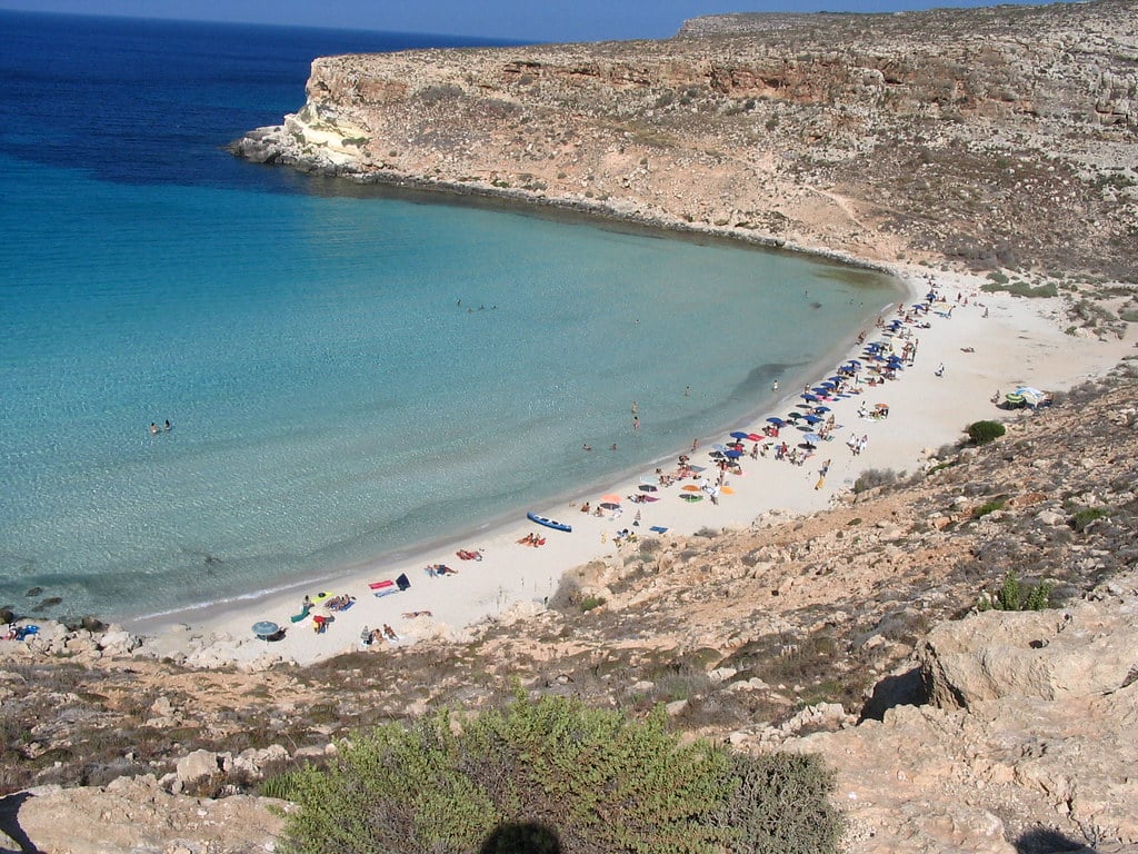 Isola dei Conigli in Sicilia