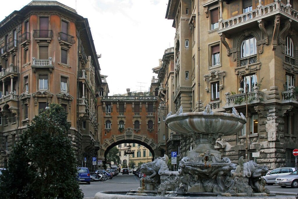 Quartiere Coppedè a Roma