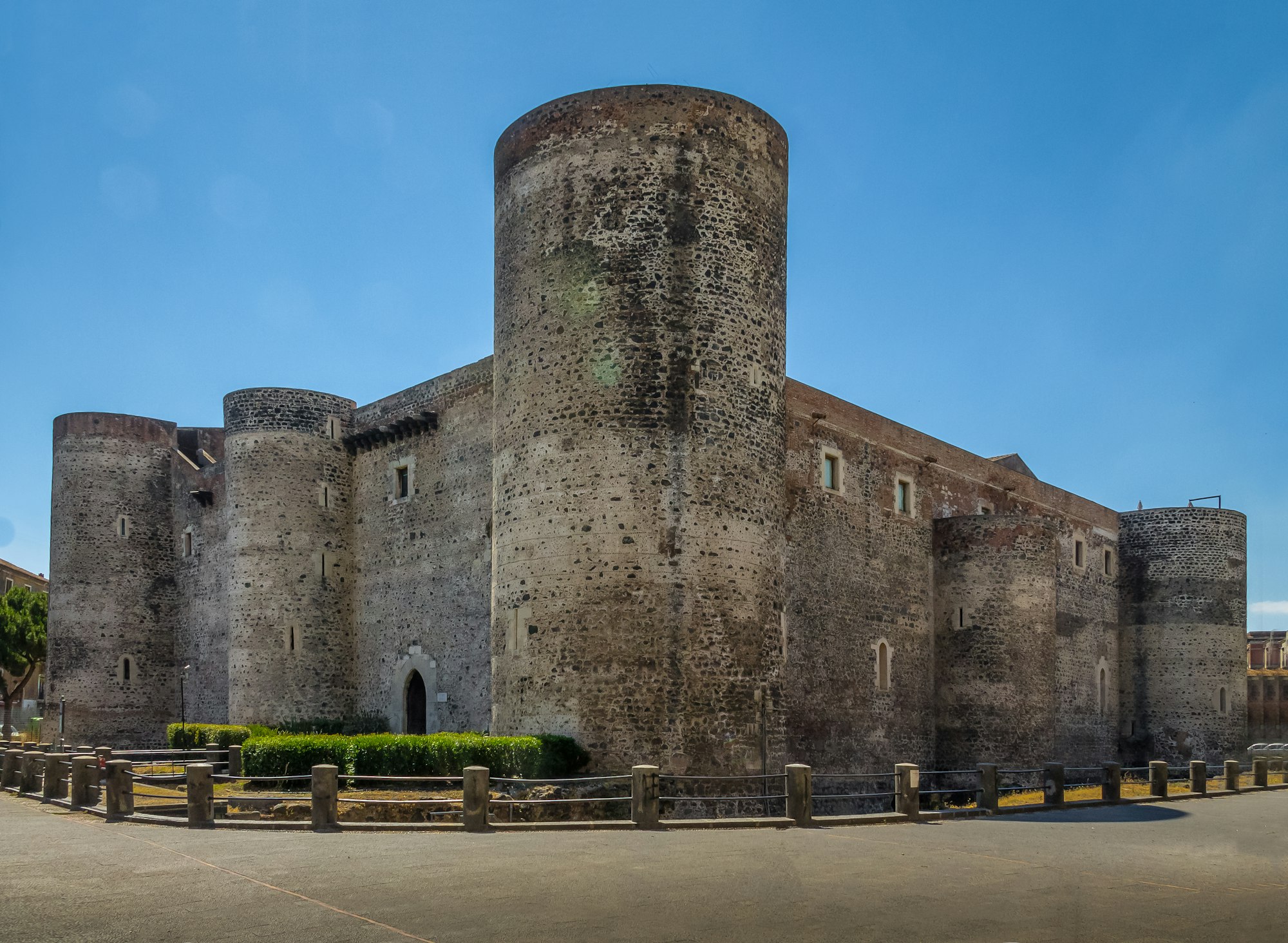Castello Ursino o Castello Svevo di Catania - Catania, Sicilia, Italia