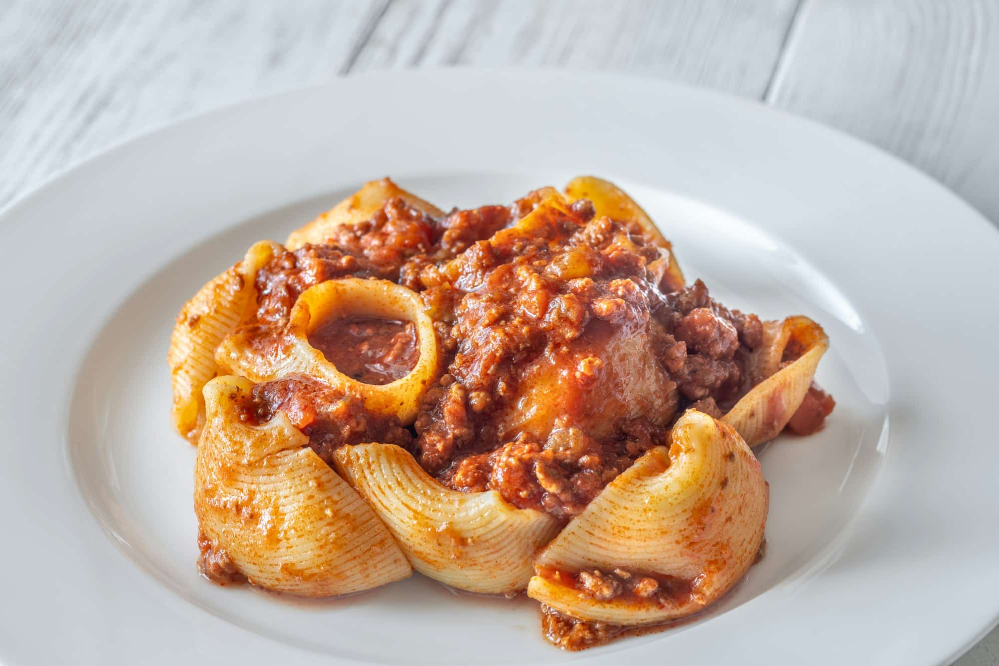 Pasta con Ragù alla Bolognese