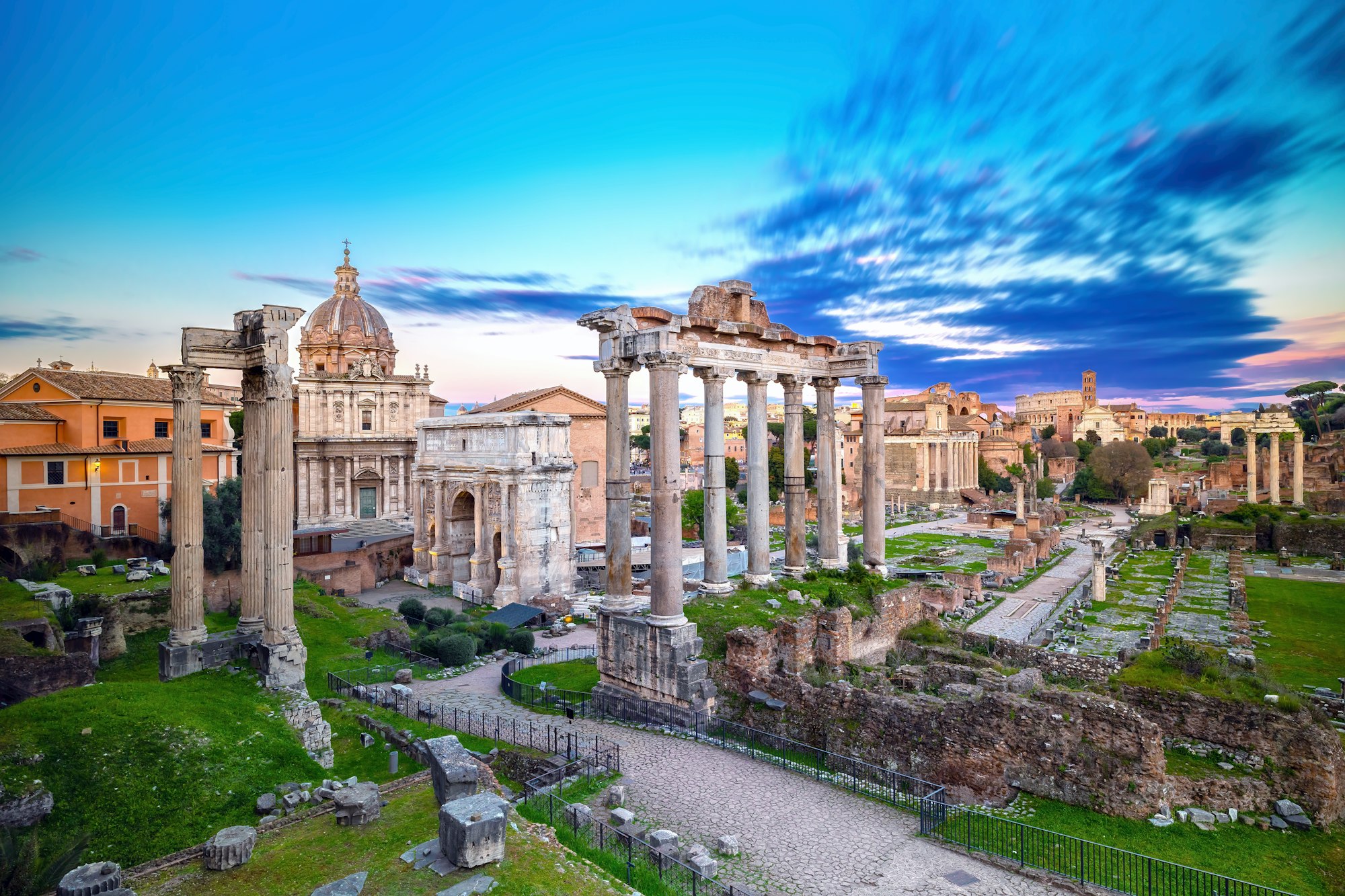 Parco del Colosseo con i fori imperiali