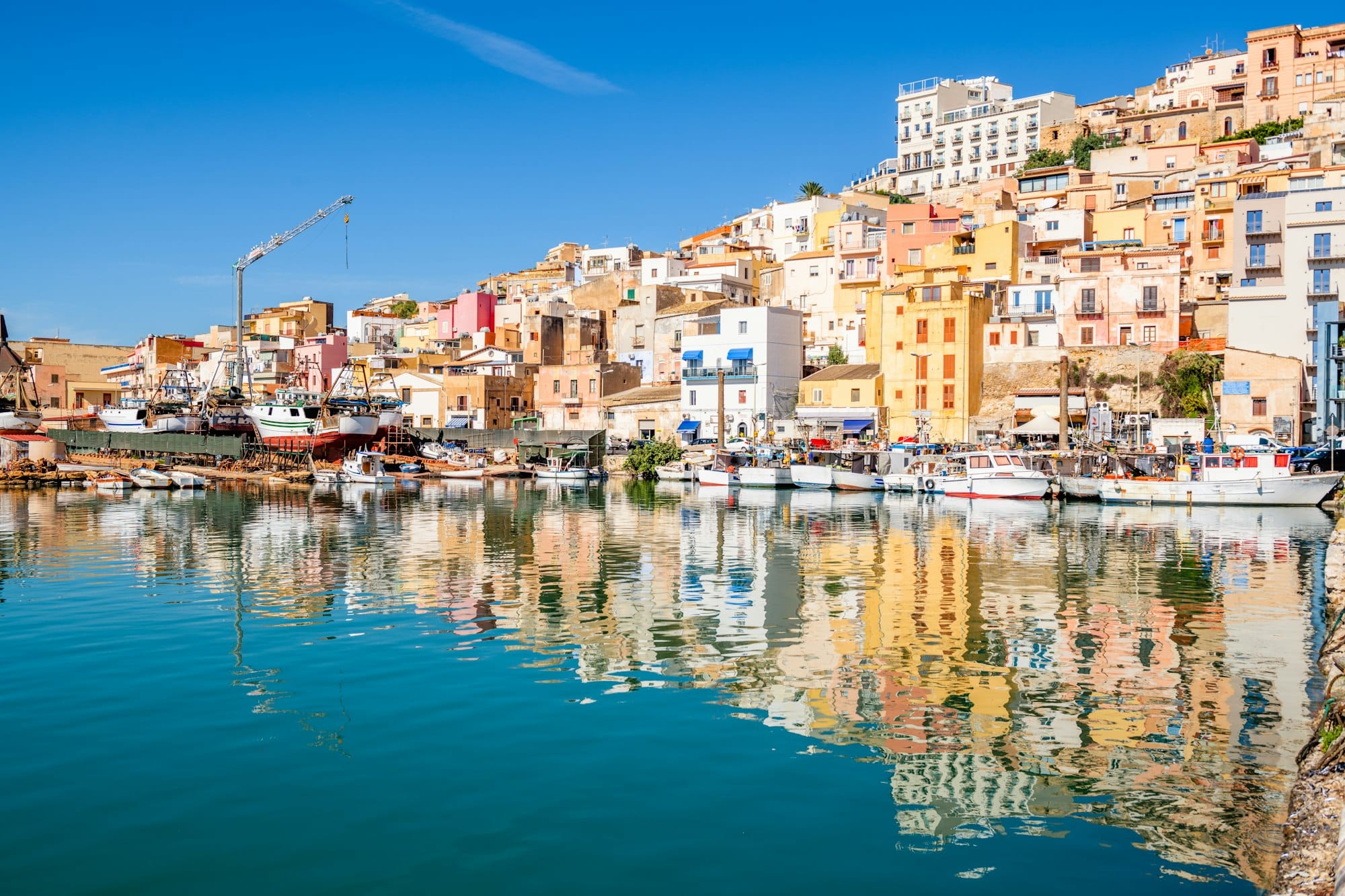 Sciacca vista dal porto