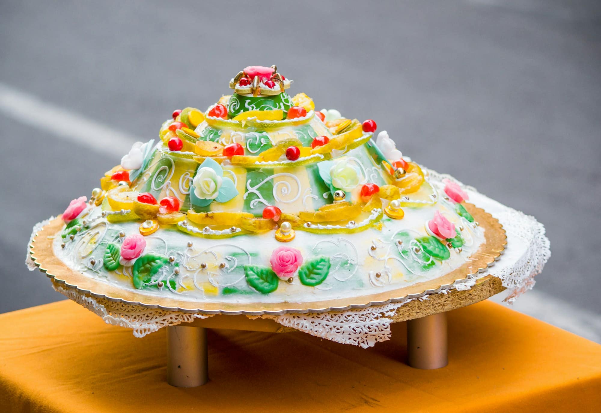 Cassata Siciliana dolce tipico a Palermo