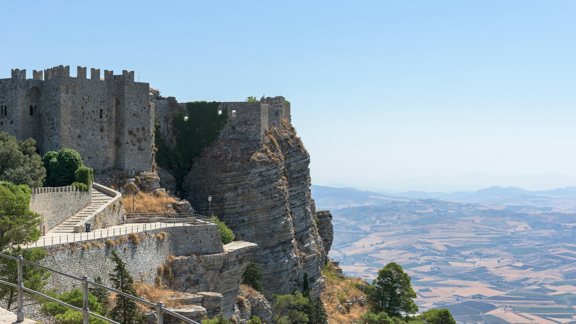 Castello di Venere a Erice in Sicilia