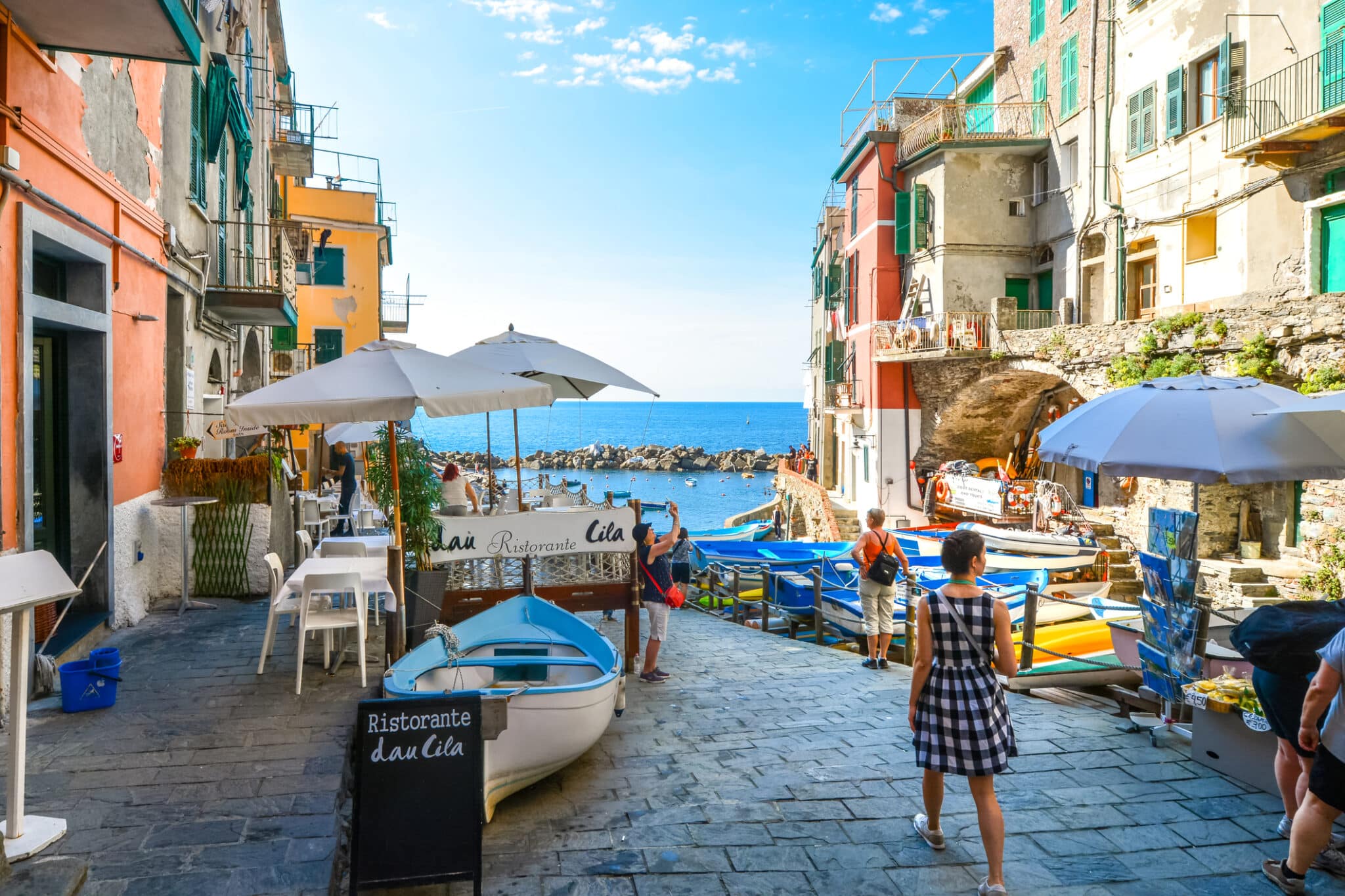 Borgo nelle Cinque Terre a Riomaggiore