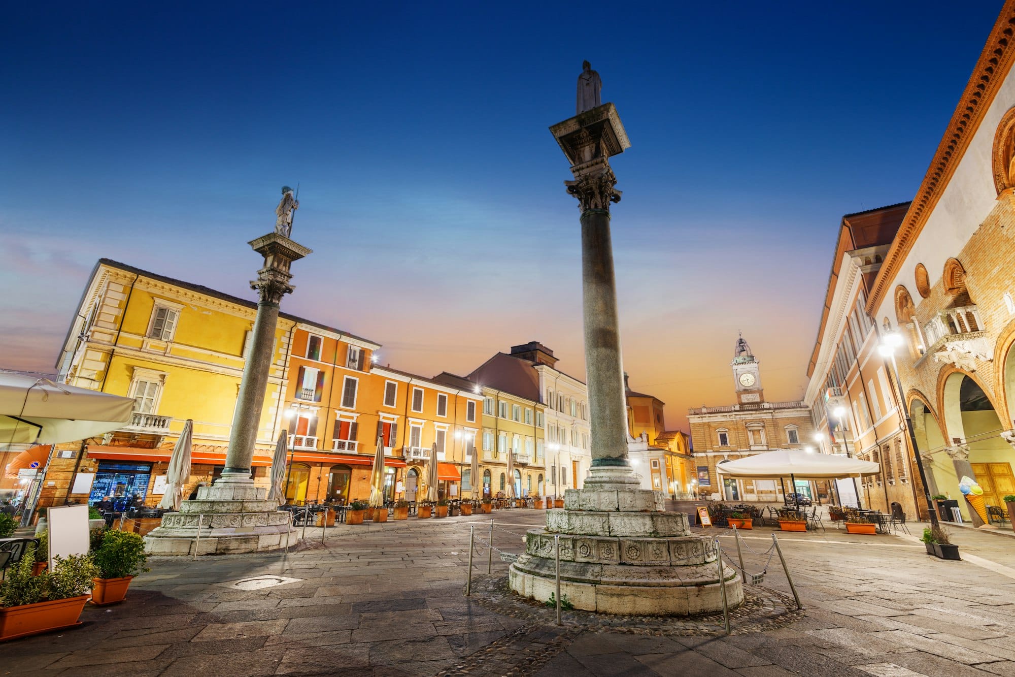Piazza del Popolo a Ravenna 