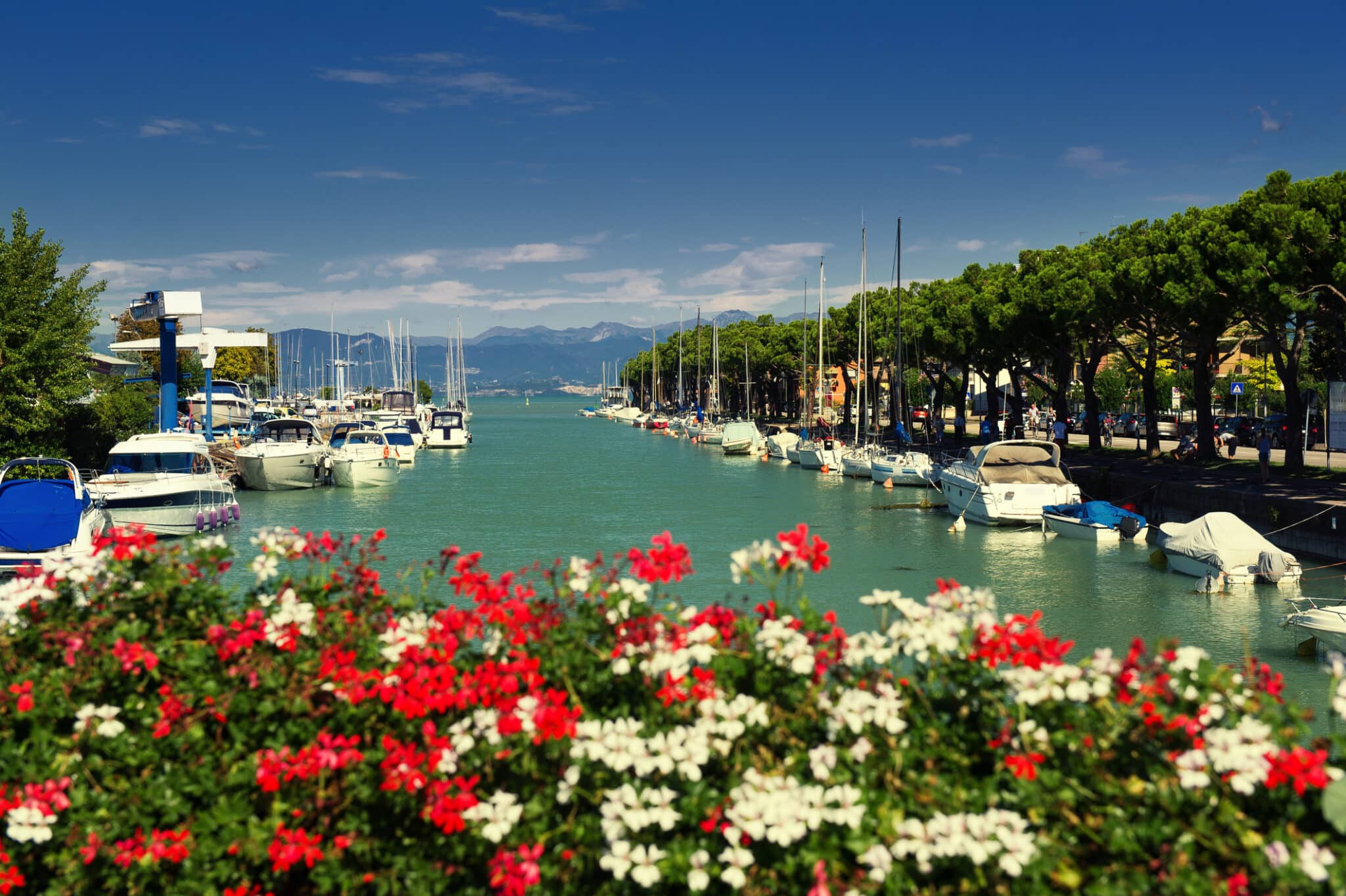 Peschiera sul Lago di Garda in Italia