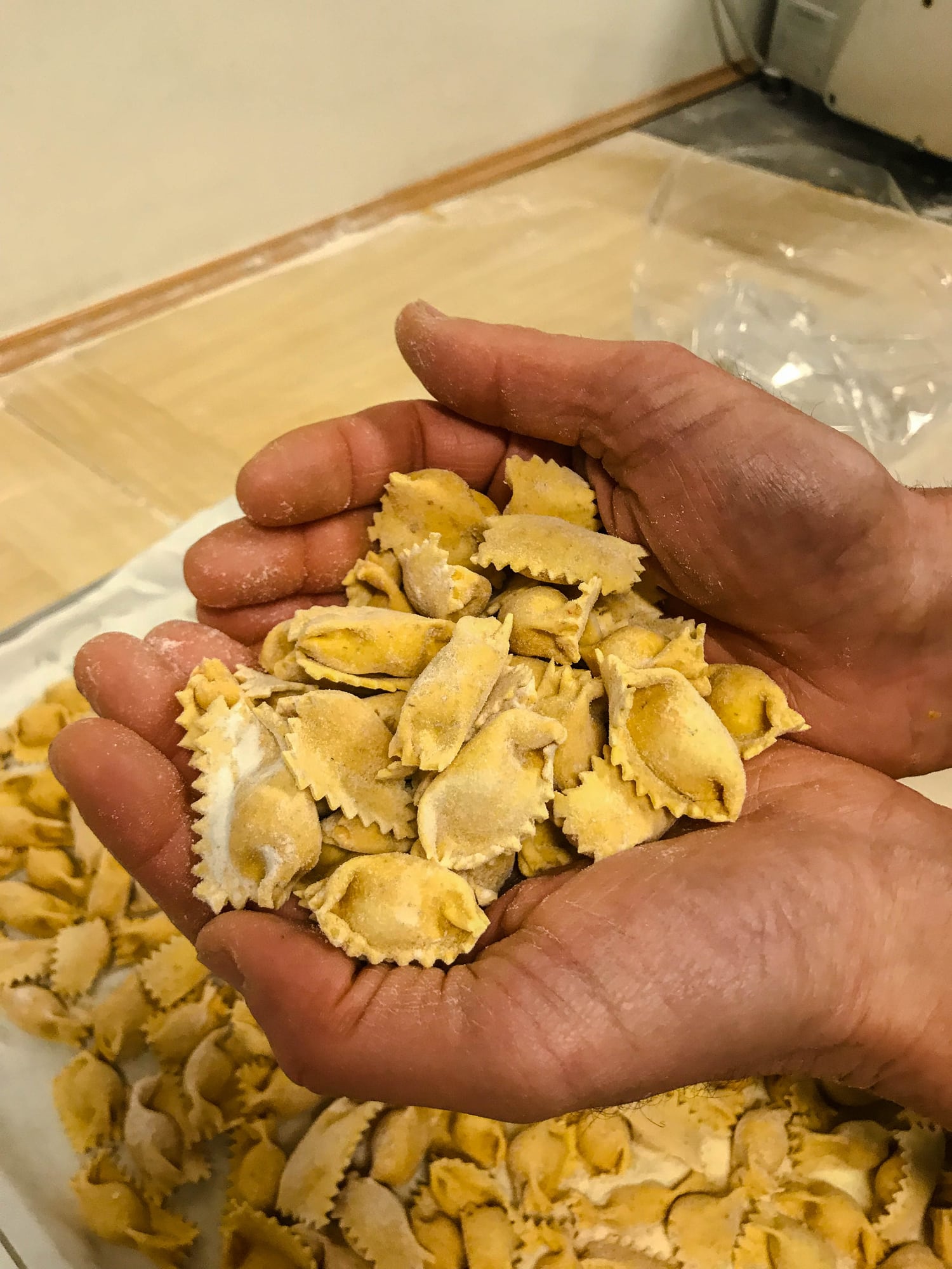 Agnolotti pasta delle Langhe, Piemonte