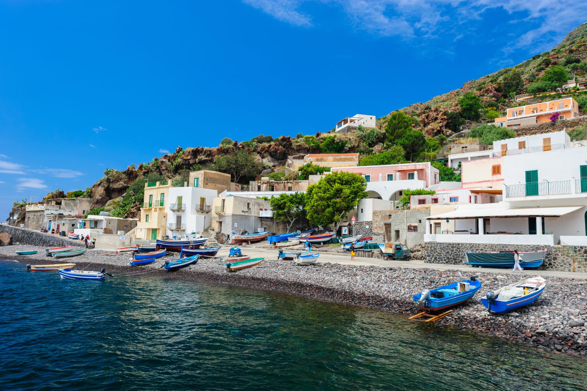 Colori incredibili dell'isola di Alicudi