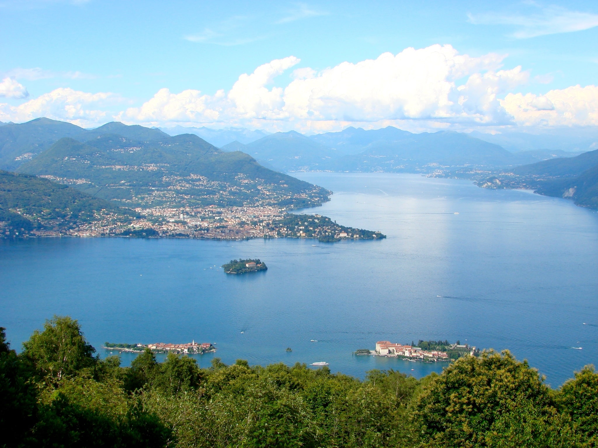 Lago Maggiore e isole Borromee.