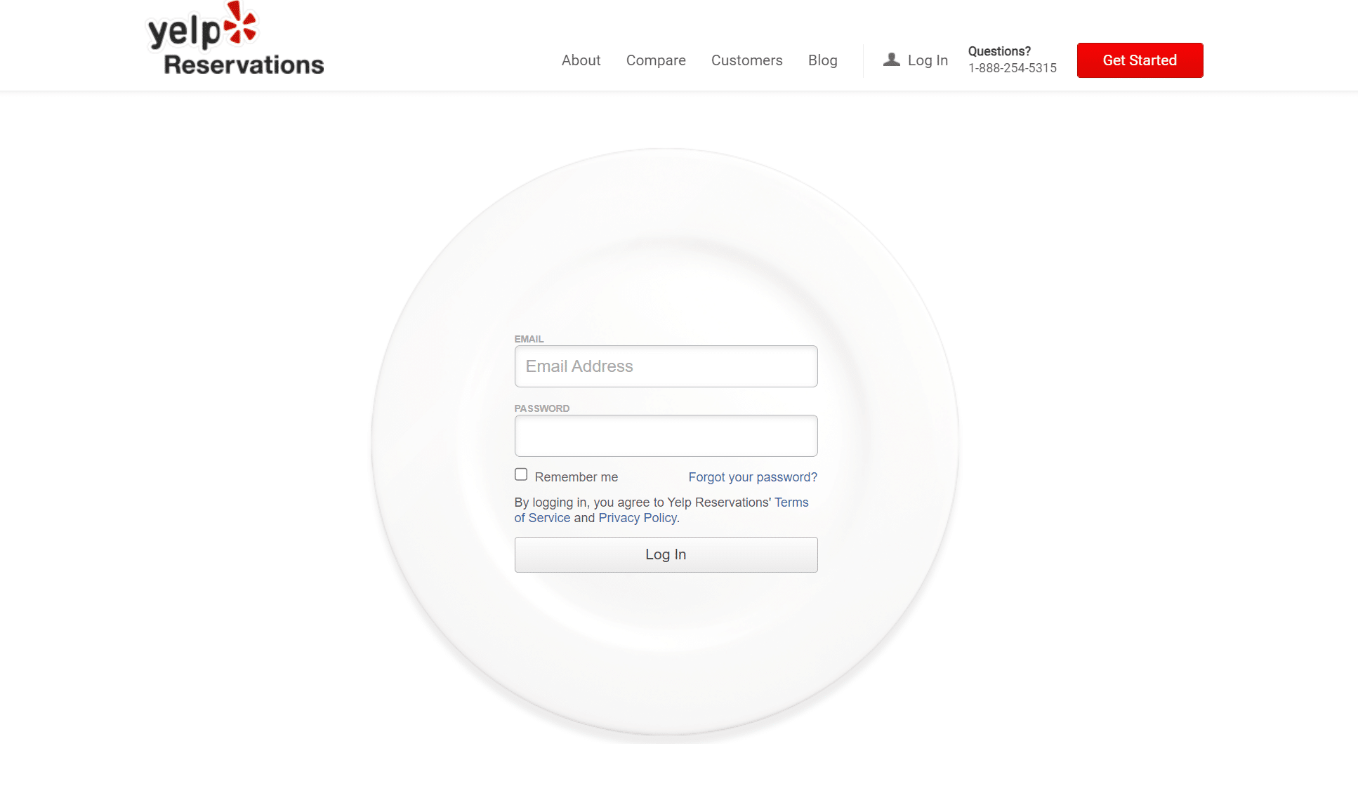 yelp reservation